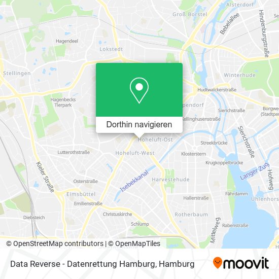 Data Reverse - Datenrettung Hamburg Karte