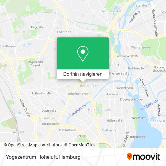 Yogazentrum Hoheluft Karte