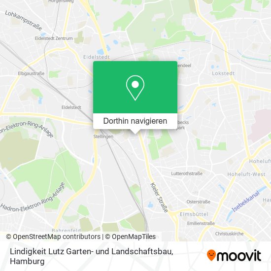 Lindigkeit Lutz Garten- und Landschaftsbau Karte