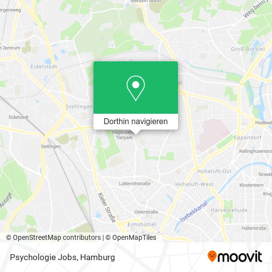 Psychologie Jobs Karte