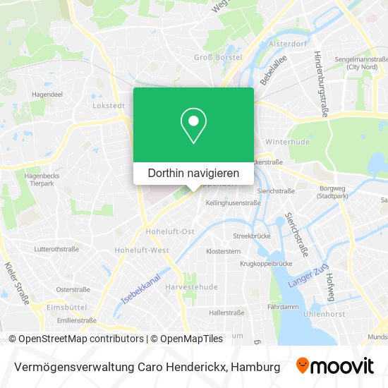 Vermögensverwaltung Caro Henderickx Karte