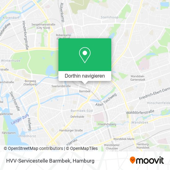 HVV-Servicestelle Barmbek Karte