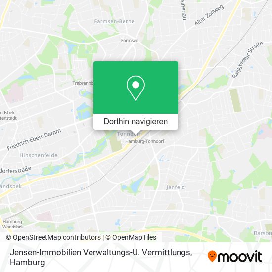 Jensen-Immobilien Verwaltungs-U. Vermittlungs Karte