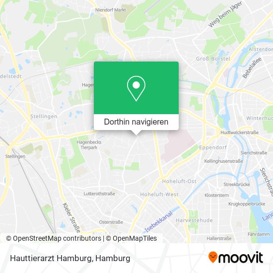 Hauttierarzt Hamburg Karte