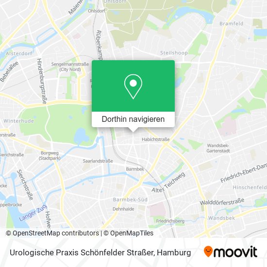 Urologische Praxis Schönfelder Straßer Karte