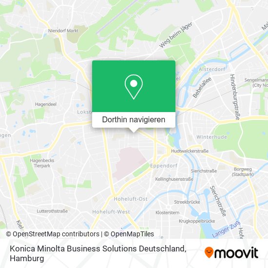 Konica Minolta Business Solutions Deutschland Karte