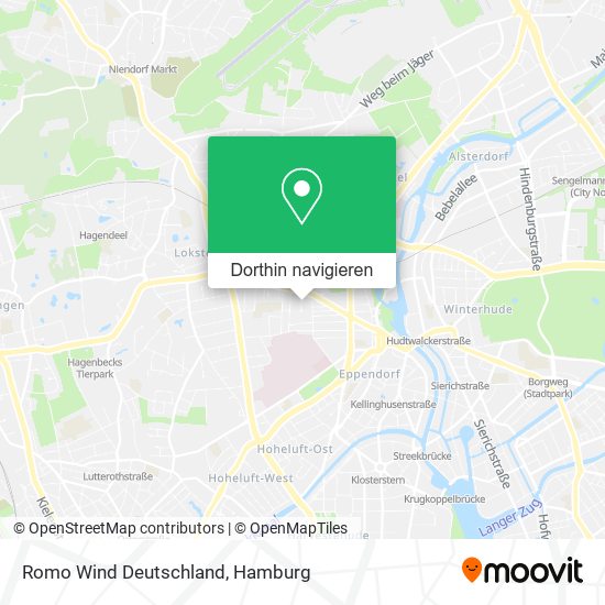 Romo Wind Deutschland Karte