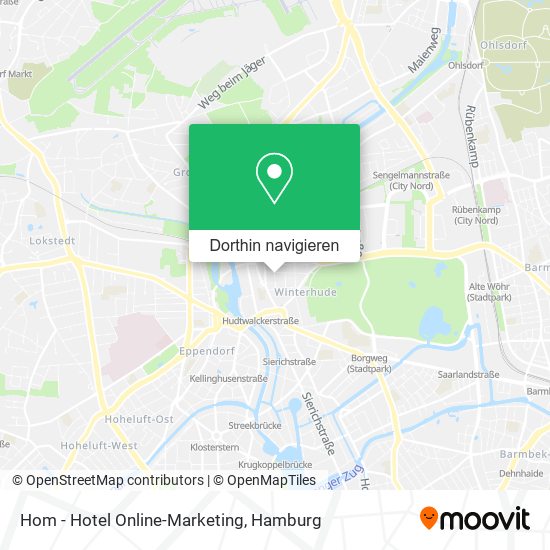 Hom - Hotel Online-Marketing Karte