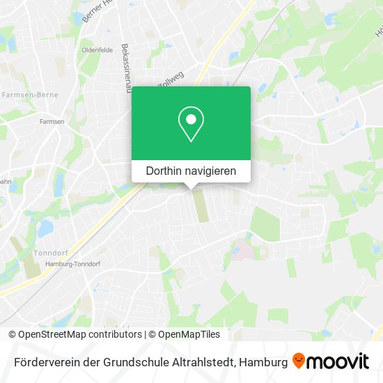 Förderverein der Grundschule Altrahlstedt Karte