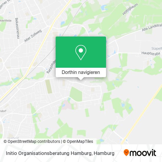 Initio Organisationsberatung Hamburg Karte