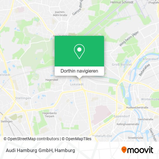 Audi Hamburg GmbH Karte