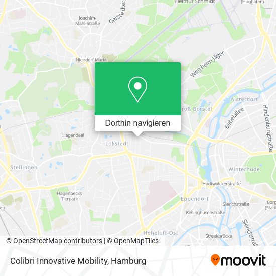 Colibri Innovative Mobility Karte