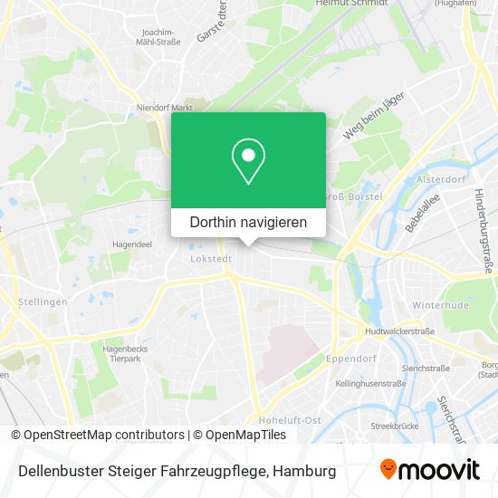 Dellenbuster Steiger Fahrzeugpflege Karte