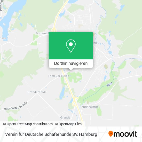 Verein für Deutsche Schäferhunde SV Karte