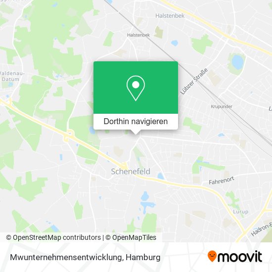 Mwunternehmensentwicklung Karte