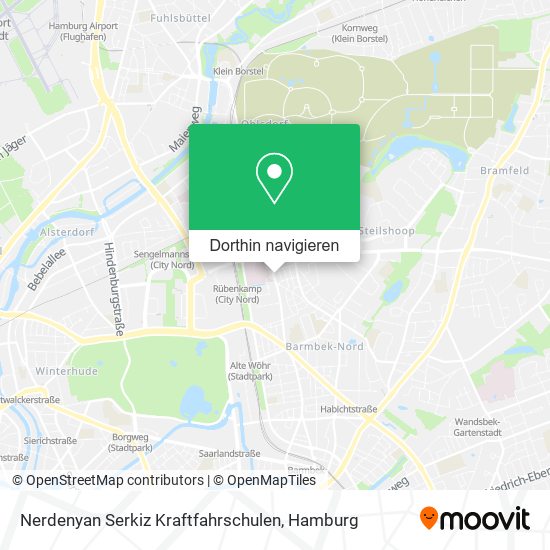 Nerdenyan Serkiz Kraftfahrschulen Karte