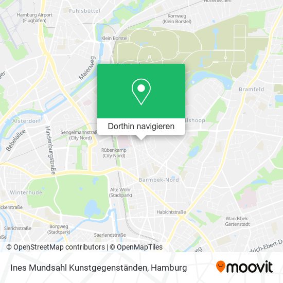 Ines Mundsahl Kunstgegenständen Karte