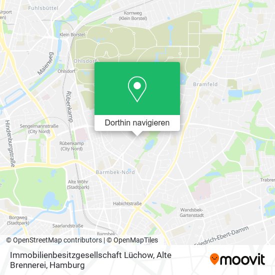 Immobilienbesitzgesellschaft Lüchow, Alte Brennerei Karte