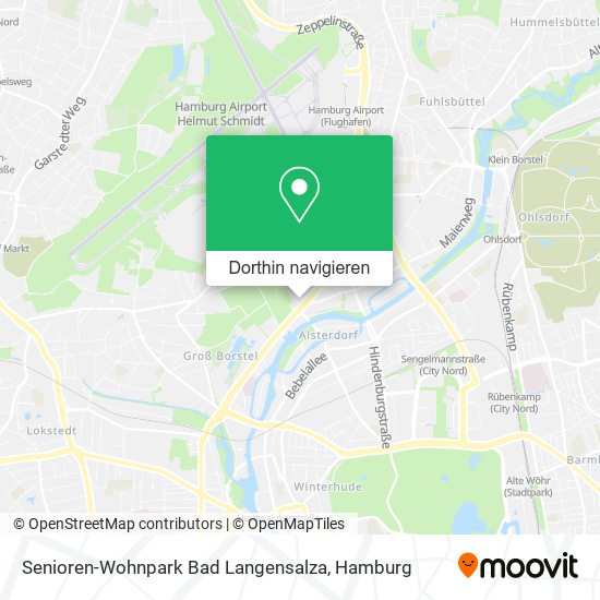 Senioren-Wohnpark Bad Langensalza Karte