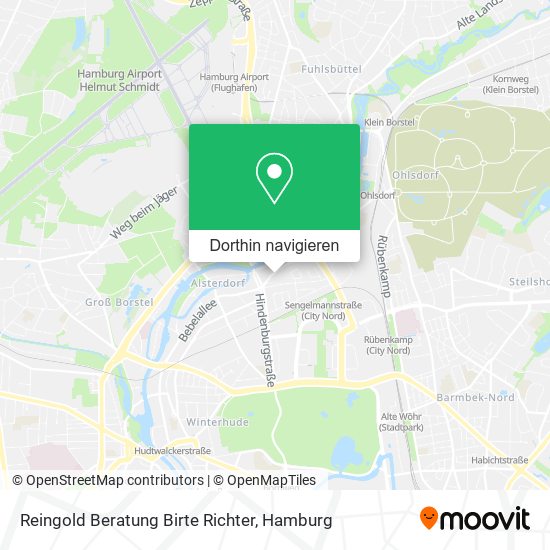 Reingold Beratung Birte Richter Karte