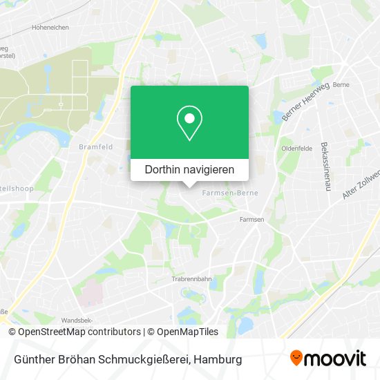 Günther Bröhan Schmuckgießerei Karte