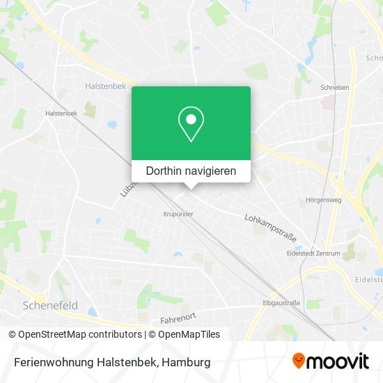 Ferienwohnung Halstenbek Karte