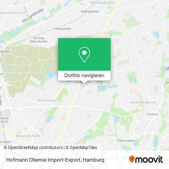 Hofmann Chemie Import-Export Karte