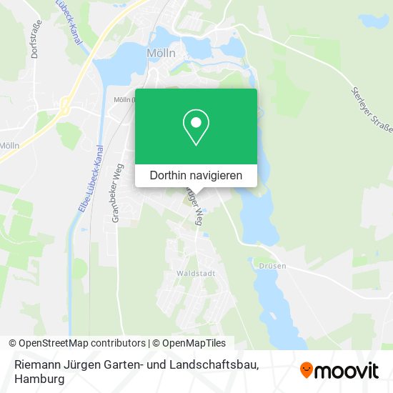 Riemann Jürgen Garten- und Landschaftsbau Karte