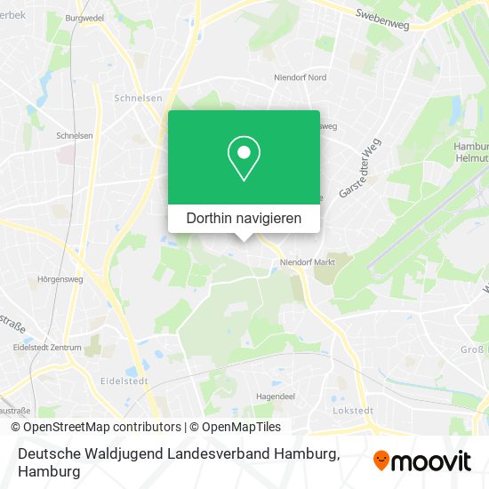 Deutsche Waldjugend Landesverband Hamburg Karte