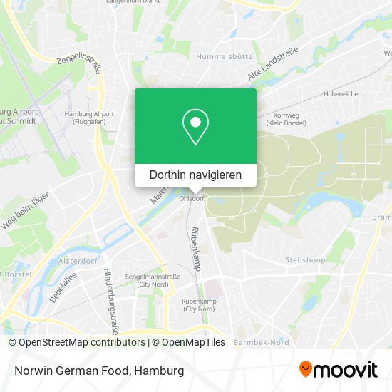 Norwin German Food Karte