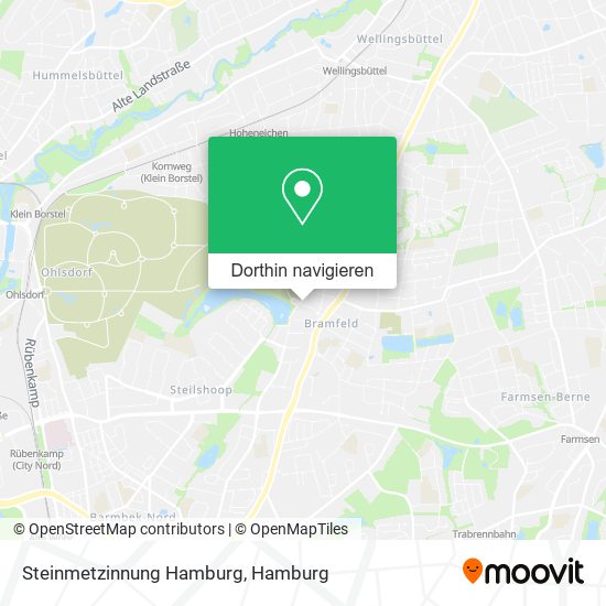Steinmetzinnung Hamburg Karte