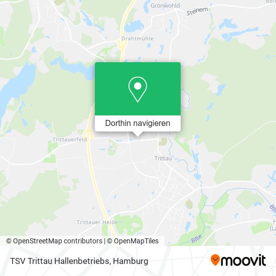 TSV Trittau Hallenbetriebs Karte
