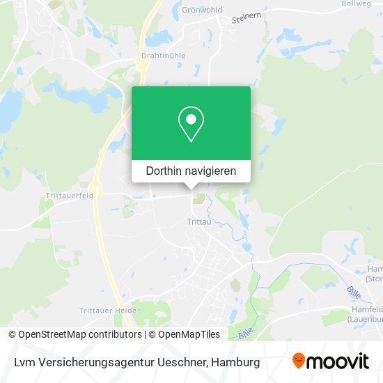 Lvm Versicherungsagentur Ueschner Karte