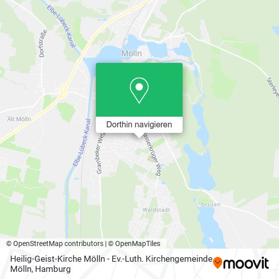 Heilig-Geist-Kirche Mölln - Ev.-Luth. Kirchengemeinde Mölln Karte