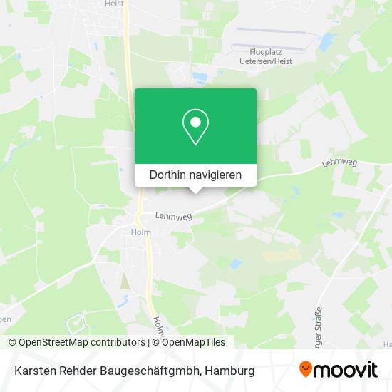 Karsten Rehder Baugeschäftgmbh Karte