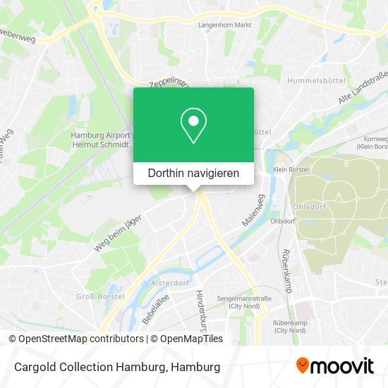 Cargold Collection Hamburg Karte