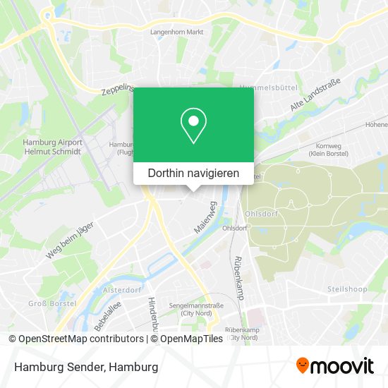 Hamburg Sender Karte