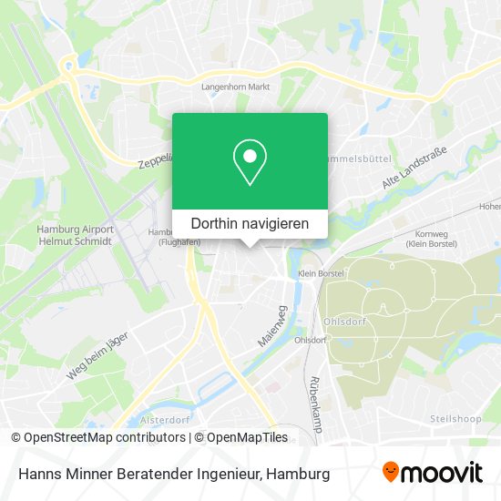 Hanns Minner Beratender Ingenieur Karte