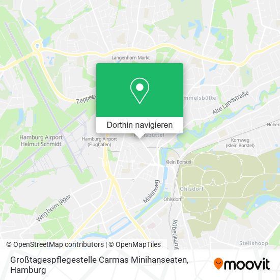 Großtagespflegestelle Carmas Minihanseaten Karte