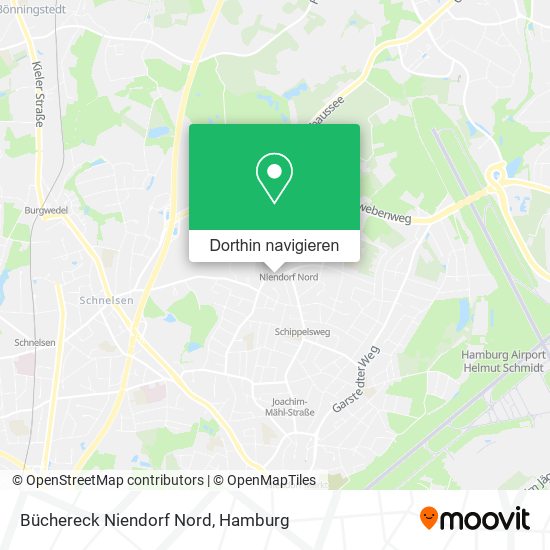 Büchereck Niendorf Nord Karte