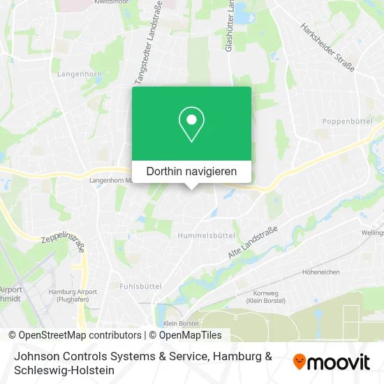 Johnson Controls Systems & Service Karte