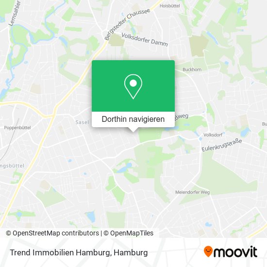 Trend Immobilien Hamburg Karte