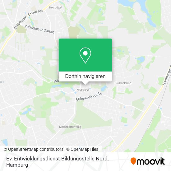 Ev. Entwicklungsdienst Bildungsstelle Nord Karte