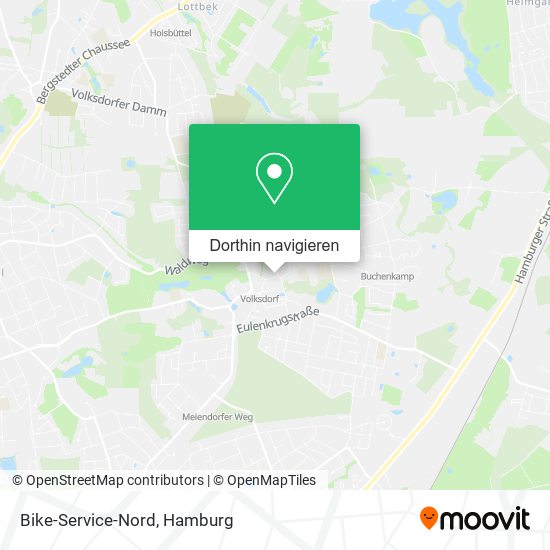 Bike-Service-Nord Karte