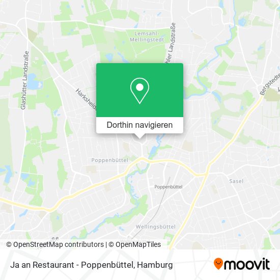 Ja an Restaurant - Poppenbüttel Karte