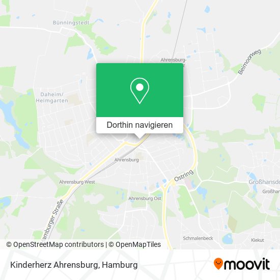 Kinderherz Ahrensburg Karte