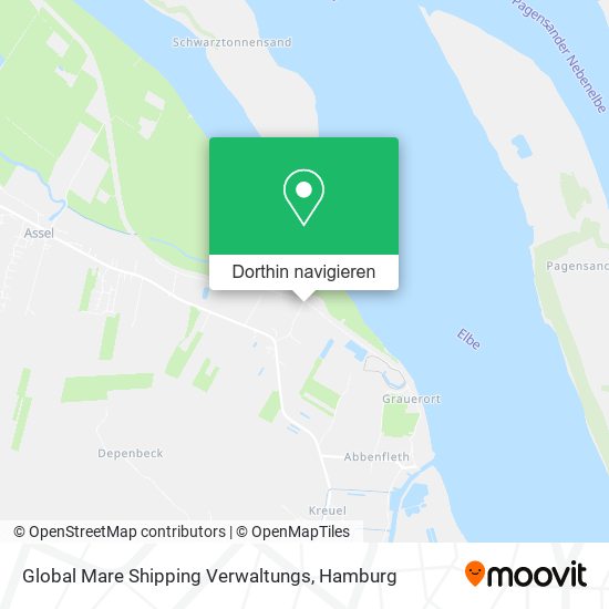 Global Mare Shipping Verwaltungs Karte