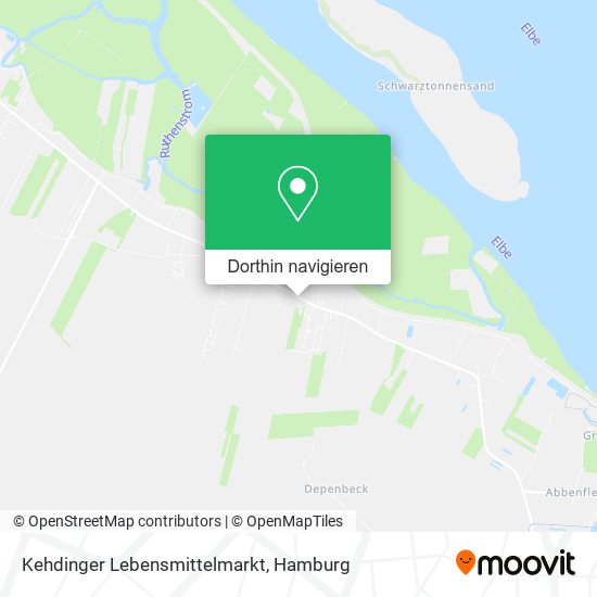 Kehdinger Lebensmittelmarkt Karte