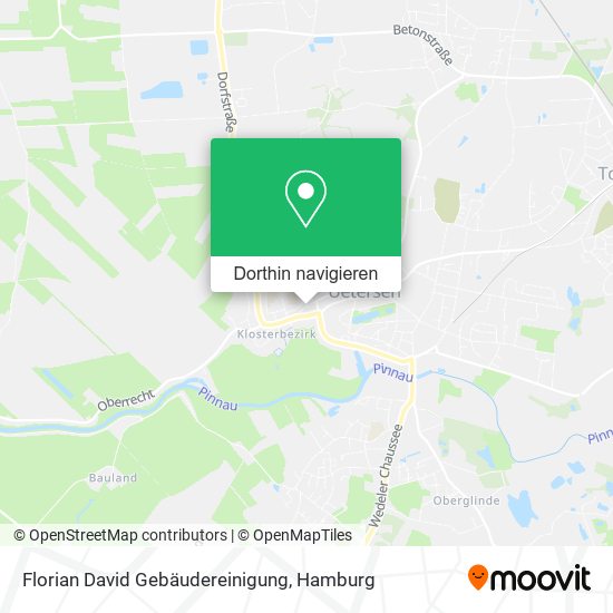 Florian David Gebäudereinigung Karte