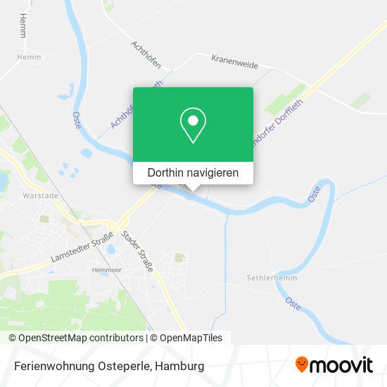 Ferienwohnung Osteperle Karte
